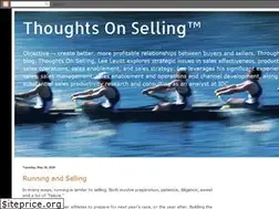 Sites similar to thoughtsonselling.com