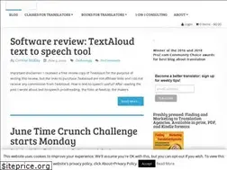 Sites similar to thoughtsontranslation.com
