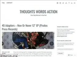 Sites similar to thoughtswordsaction.com