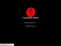 Sites similar to thousand-words.com