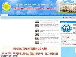 Sites similar to thptchuyenlaocai.edu.vn