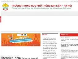 Sites similar to thptkimlien-hanoi.edu.vn