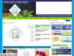 Sites similar to thptlehongphongquangnam.edu.vn