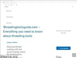 Sites similar to threadingtoolsguide.com