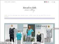 Sites similar to threadtocloth.com