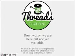 Sites similar to threadzthatbind.com