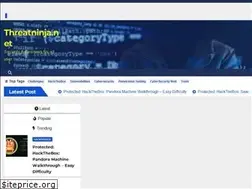 Sites similar to threatninja.net