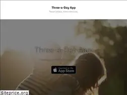 Sites similar to three-a-day.app