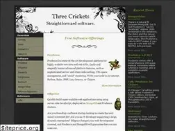 Sites similar to threecrickets.com
