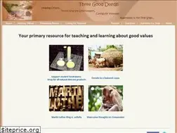 Sites similar to threegooddeeds.org
