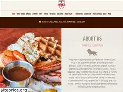 Sites similar to threelionspub.com