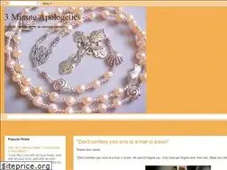 Sites similar to threeminuteapologetics.blogspot.com