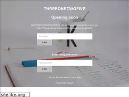Sites similar to threeonetwofive.com