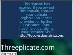 Sites similar to threeplicate.com