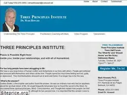 Sites similar to threeprinciplesinstitute.org