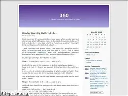 Sites similar to threesixty360.wordpress.com