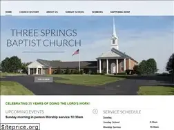 Sites similar to threespringsbaptistchurch.org