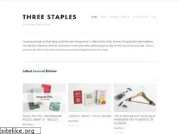 Sites similar to threestaples.com