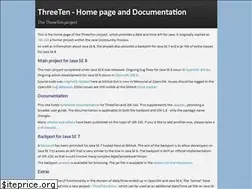Sites similar to threeten.org