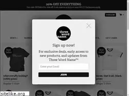 Sites similar to threewordname.com