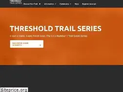 Sites similar to thresholdtrailseries.com