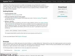 Sites similar to thrift.apache.org