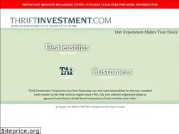 Sites similar to thriftinvestment.com