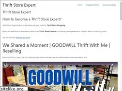 Sites similar to thriftstoreexpert.com