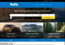 Sites similar to thrifty.co.za