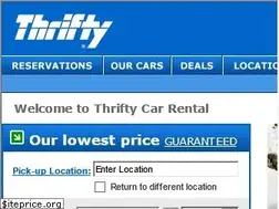 Sites similar to thrifty.com