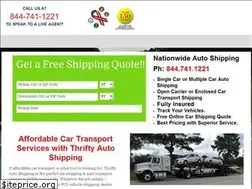 Sites similar to thriftyautoship.com