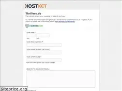 Sites similar to thrillers.de