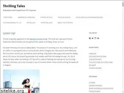 Sites similar to thrillingtales.com