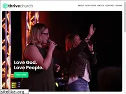 Sites similar to thrive-church.com