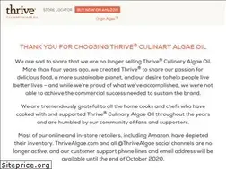 Sites similar to thrivealgae.com