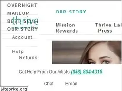 Sites similar to thrivecausemetics.com