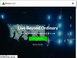 Sites similar to thrivechurch.com