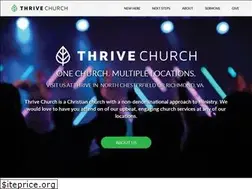 Sites similar to thrivechurch.me