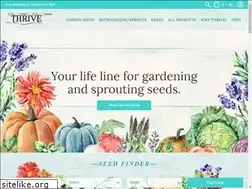 Sites similar to thriveheirloomseed.com