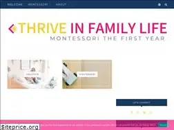 Sites similar to thriveinfamilylife.com