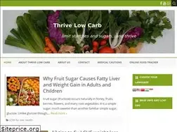 Sites similar to thrivelowcarb.com