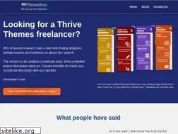 Sites similar to thrivemate.com
