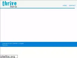 Sites similar to thrivematsu.org