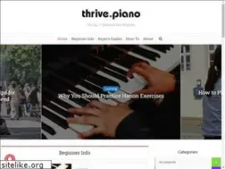 Sites similar to thrivepiano.com