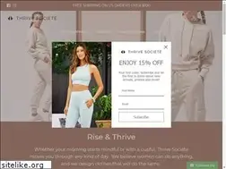 Sites similar to thrivesociete.com