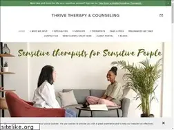 Sites similar to thrivetherapyandcounseling.com