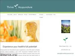 Sites similar to thrivewithacupuncture.com