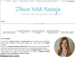 Sites similar to thrivewithnatasja.com
