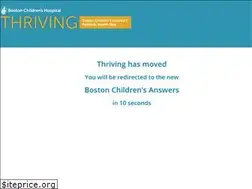 Sites similar to thriving.childrenshospital.org