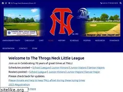 Sites similar to throgsnecklittleleague.com